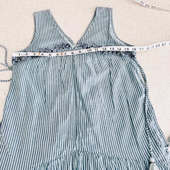 Anthropologie Aida Embroidered Mini Dress S - Picture 4 of 8